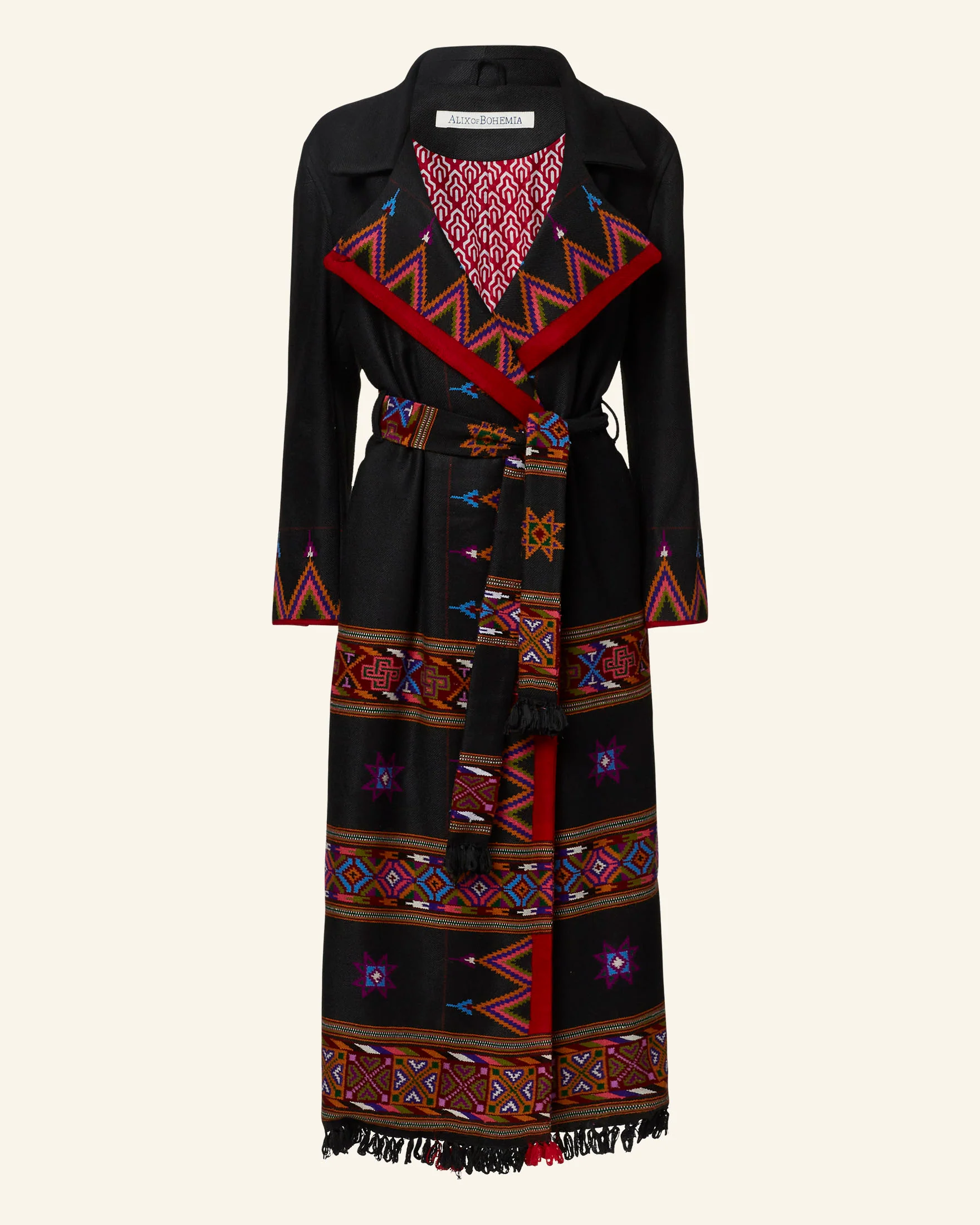 Penelope Wildflower Wool Coat - Image 6