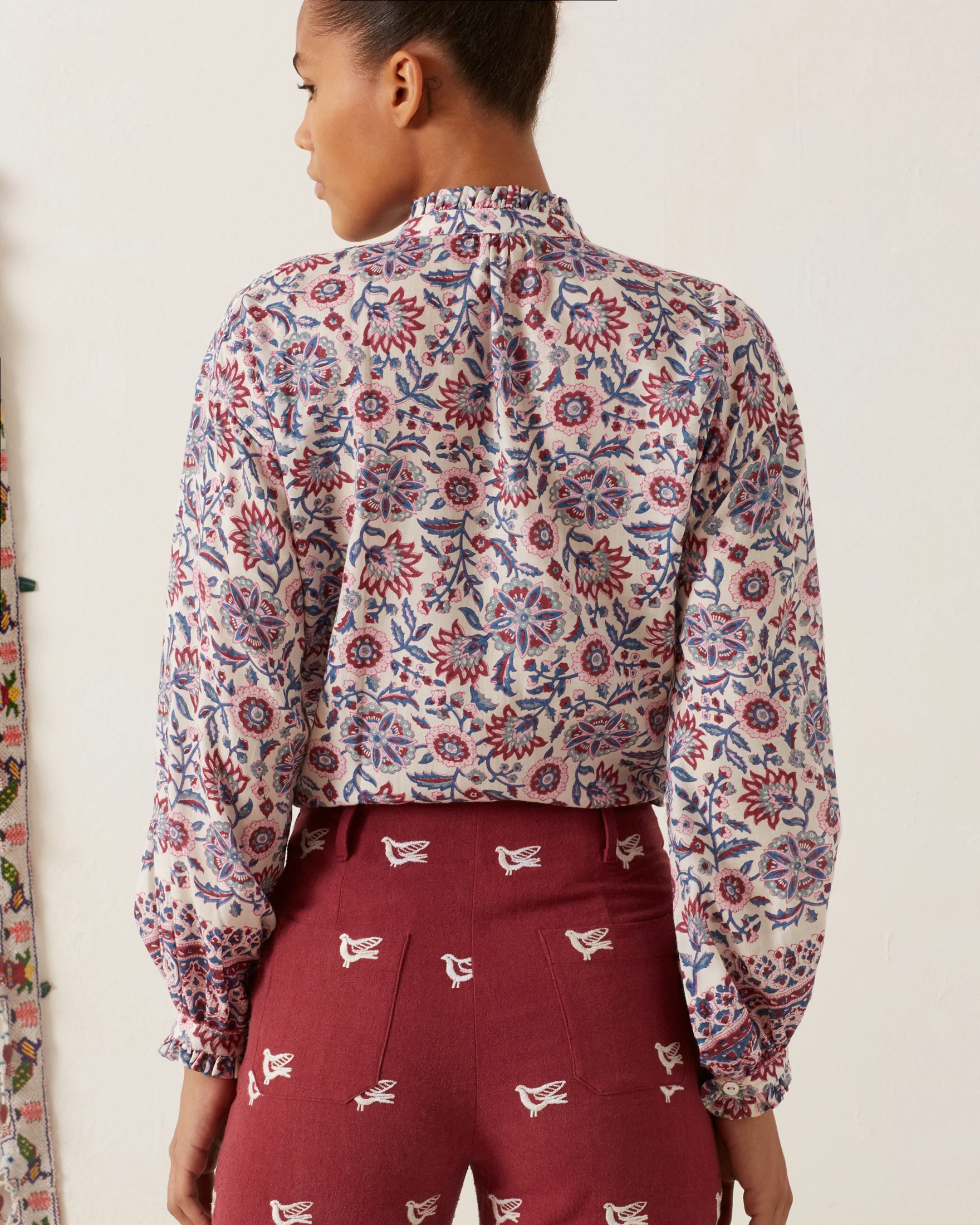 Poet Amazon Floral Blouse - Image 5