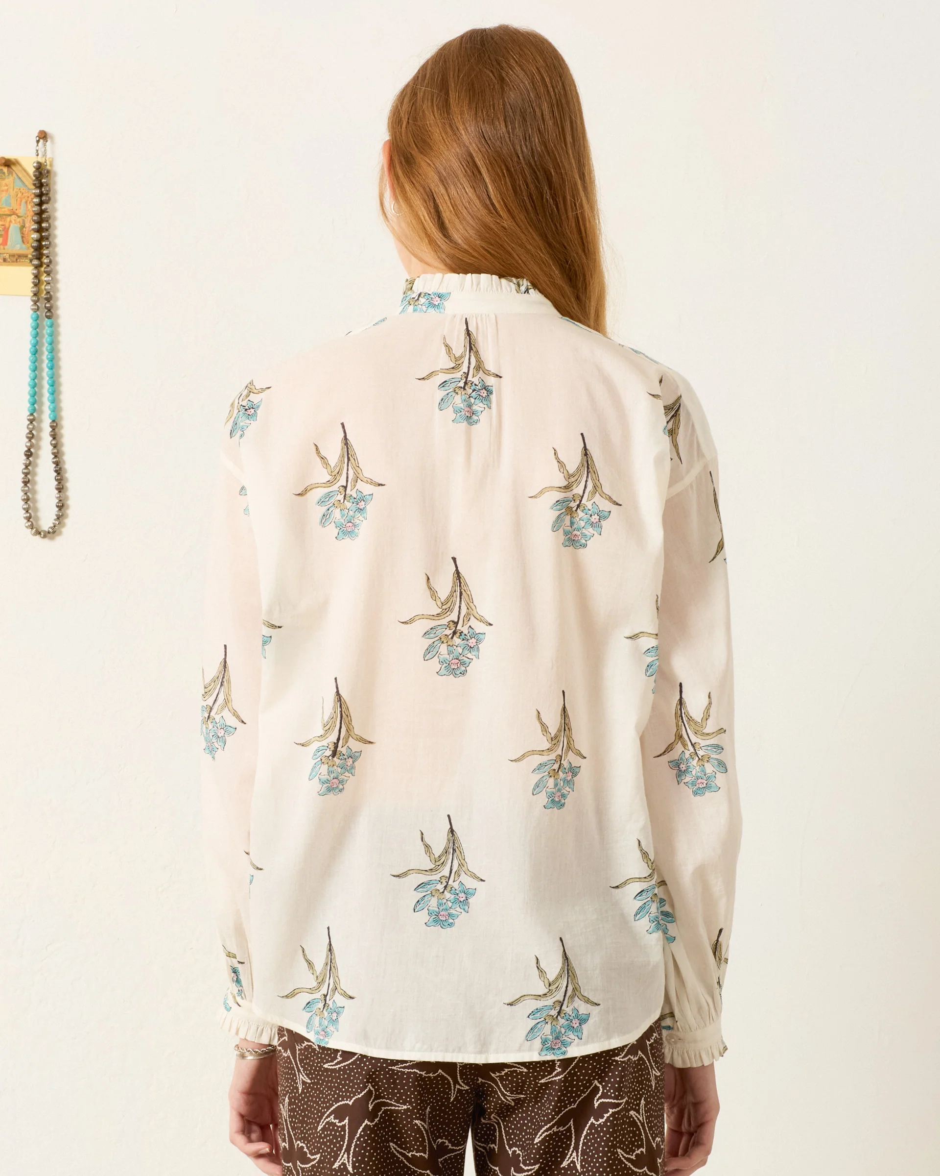 Poet Sky Mist Flower Blouse - Image 2