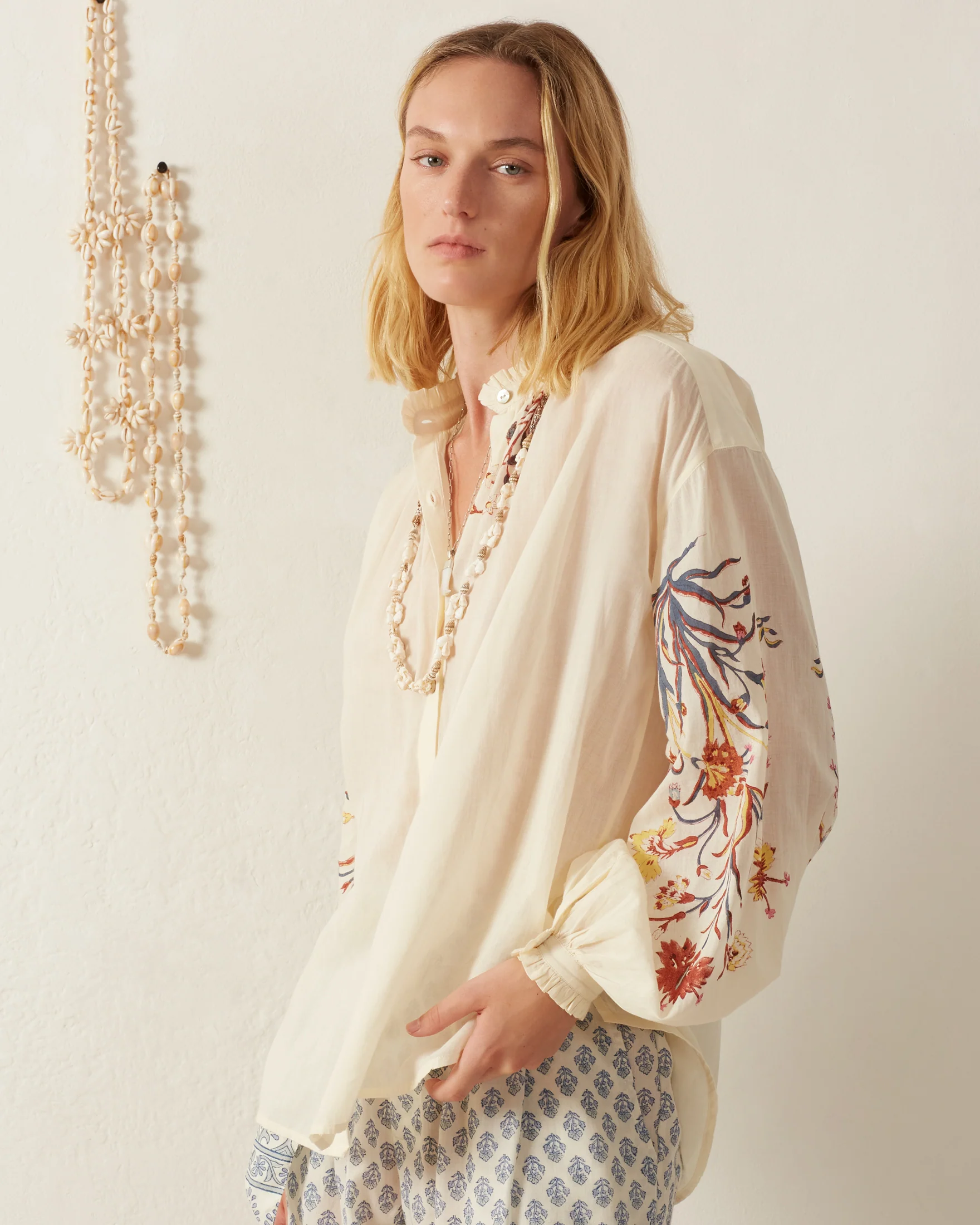 Poet Sun Lily Valley Blouse - Image 3