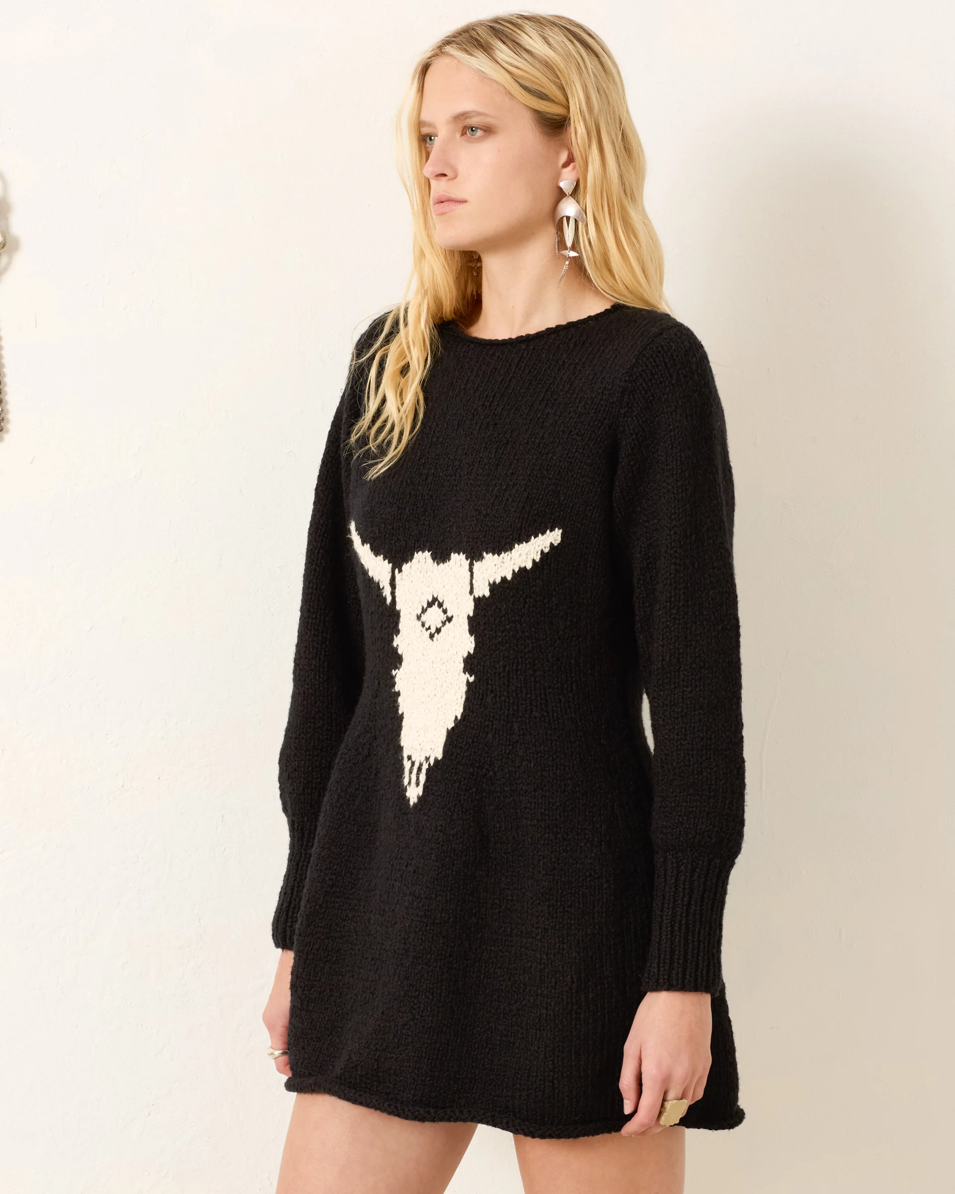 Renny Cow Skull Dress - Image 3