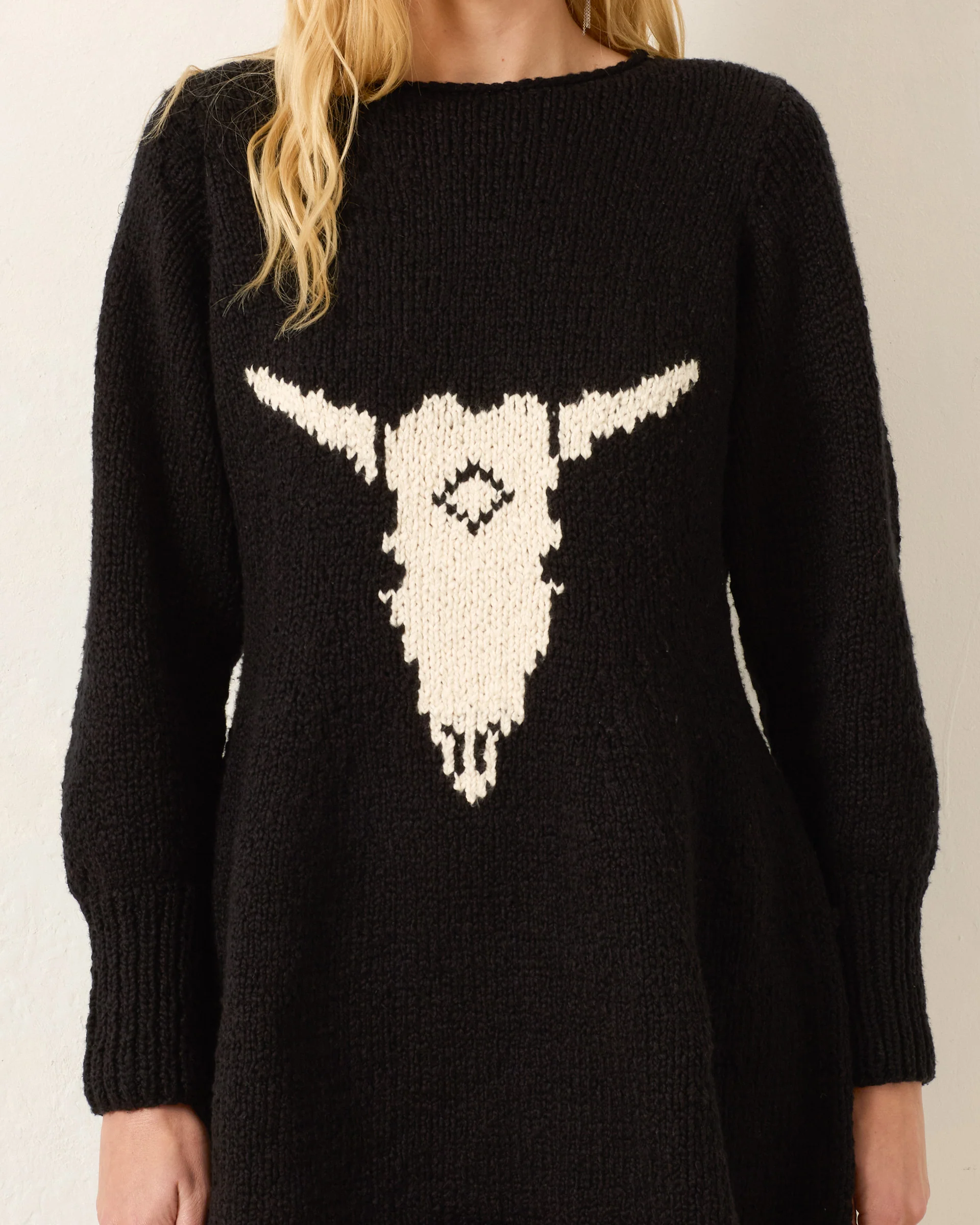 Renny Cow Skull Dress - Image 4