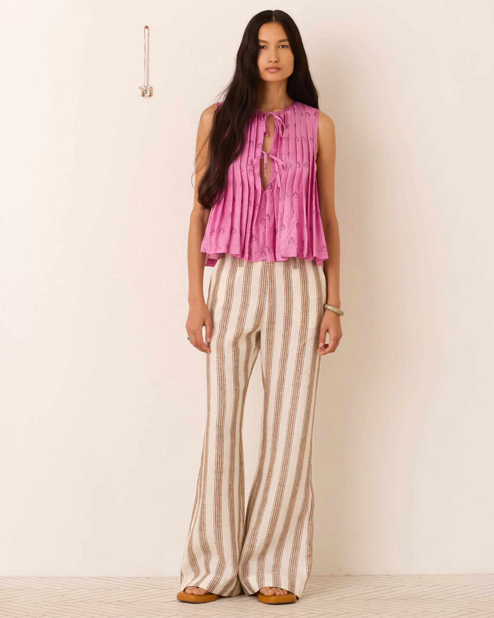 Rhoe Fuchsia Heart Top - Image 2