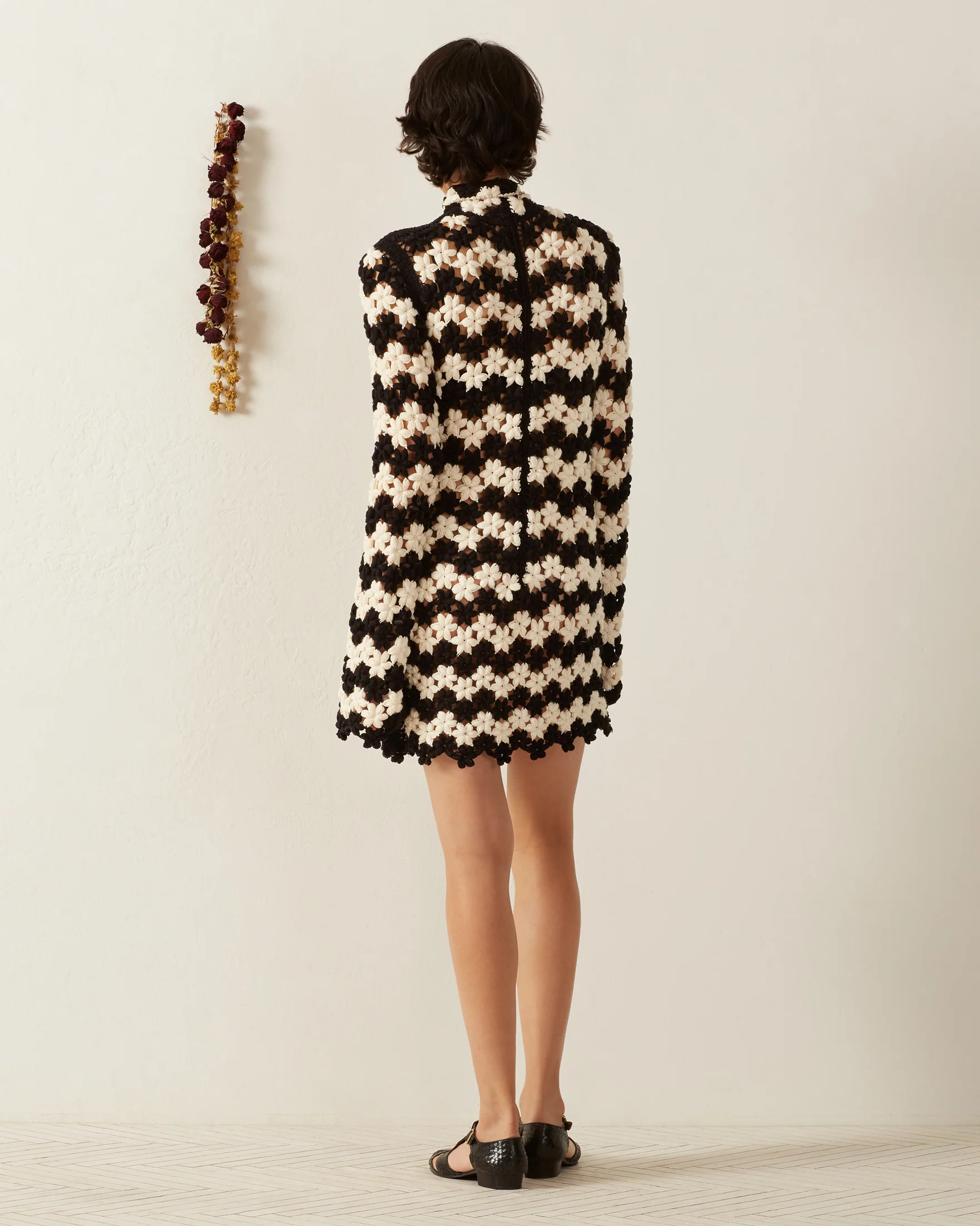Romy Mariner Crochet Dress - Image 4