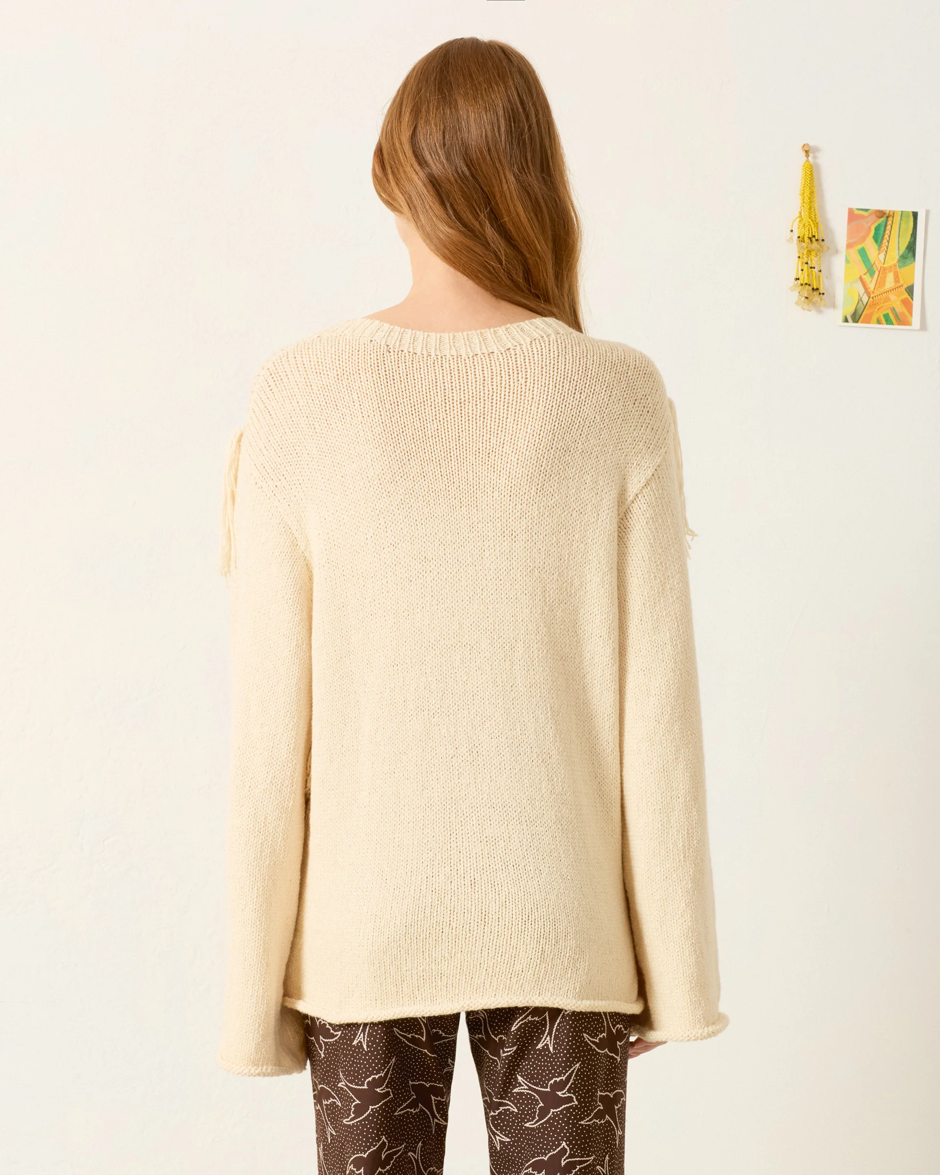 Rosa Lovebird Knit Sweater - Image 3
