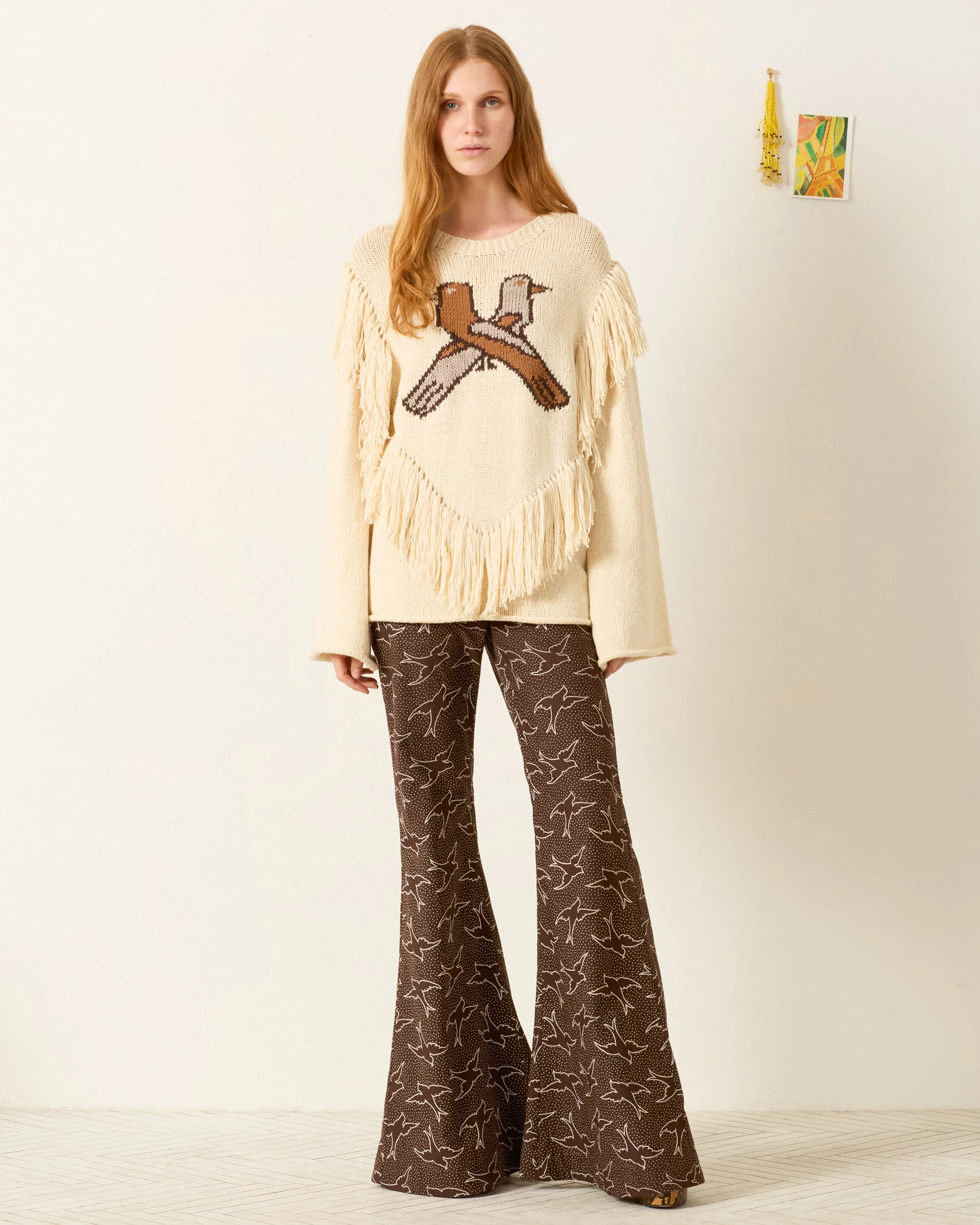 Rosa Lovebird Knit Sweater - Image 4