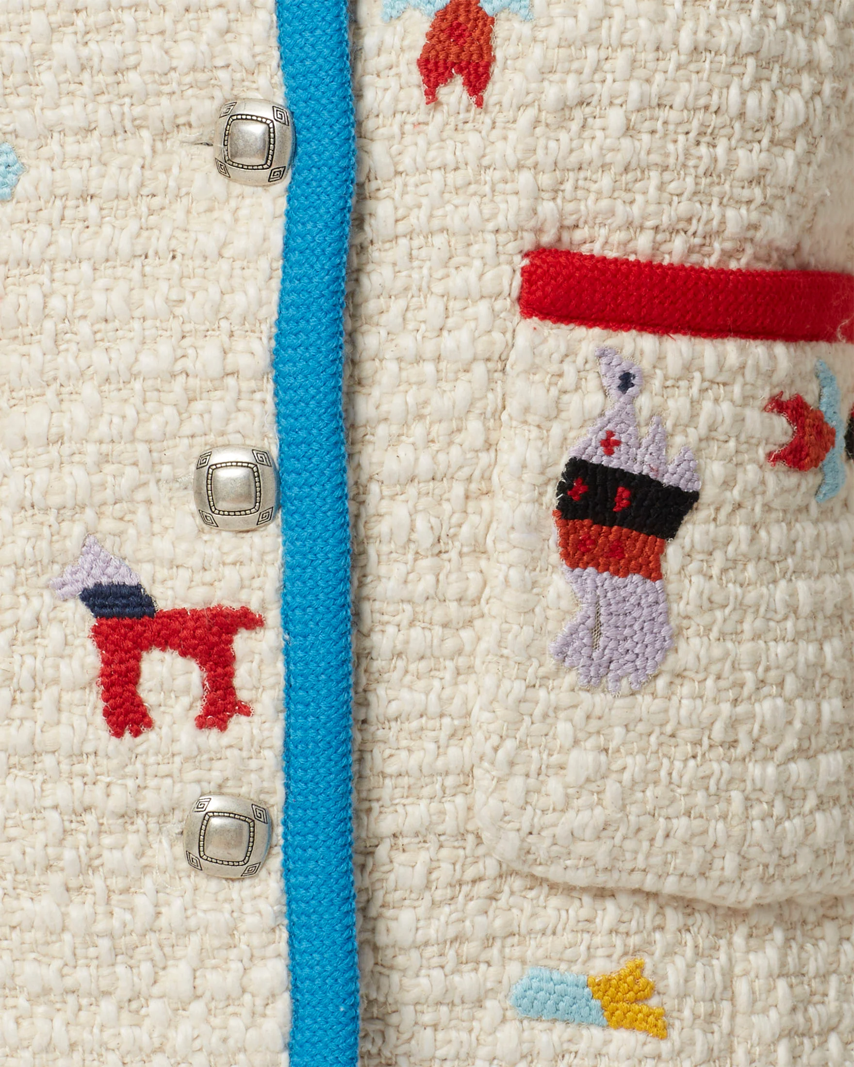 Rowan Pearl Boucle Jacket - Image 3
