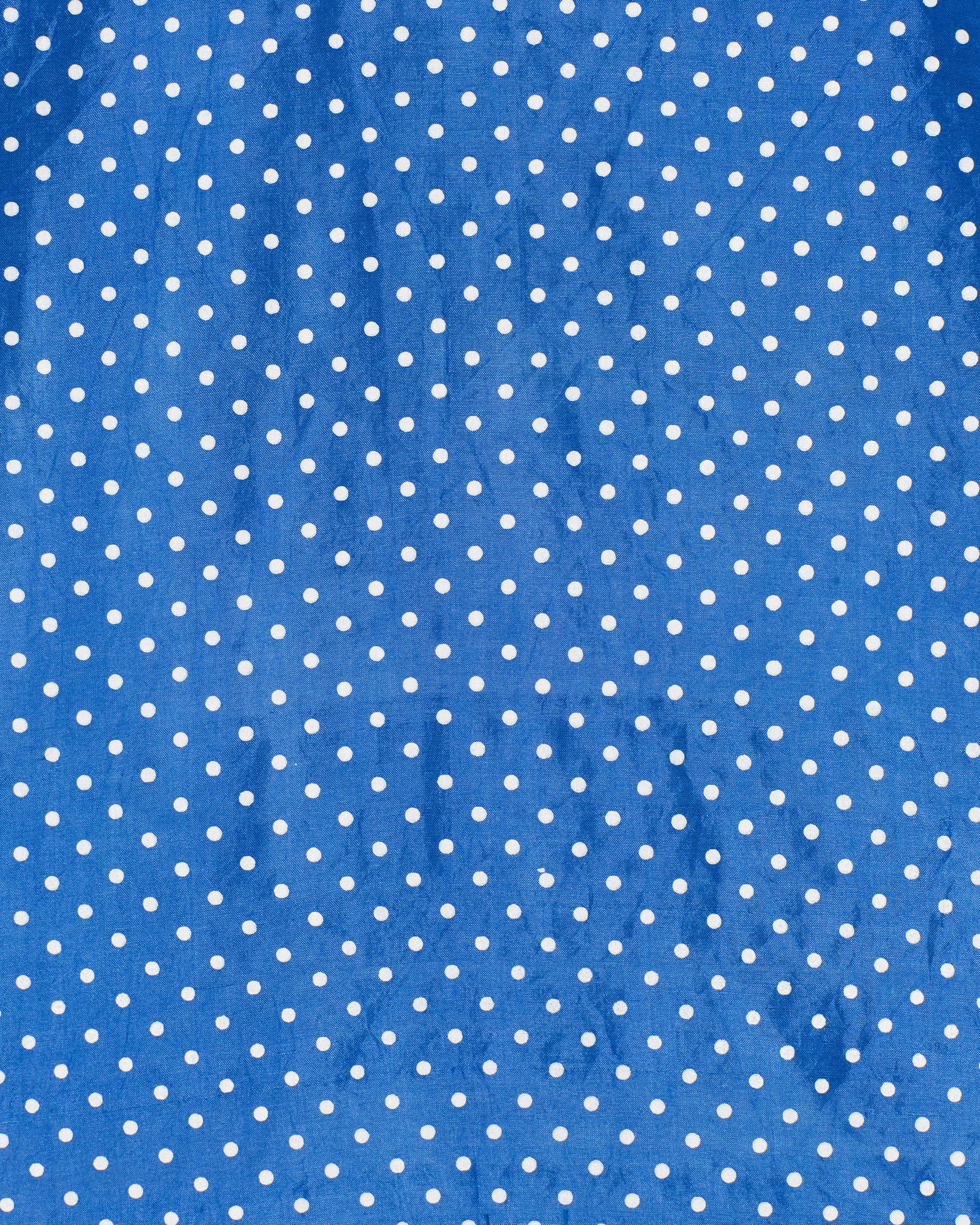 Soleil Harbor Dot Silk Dress - Image 4