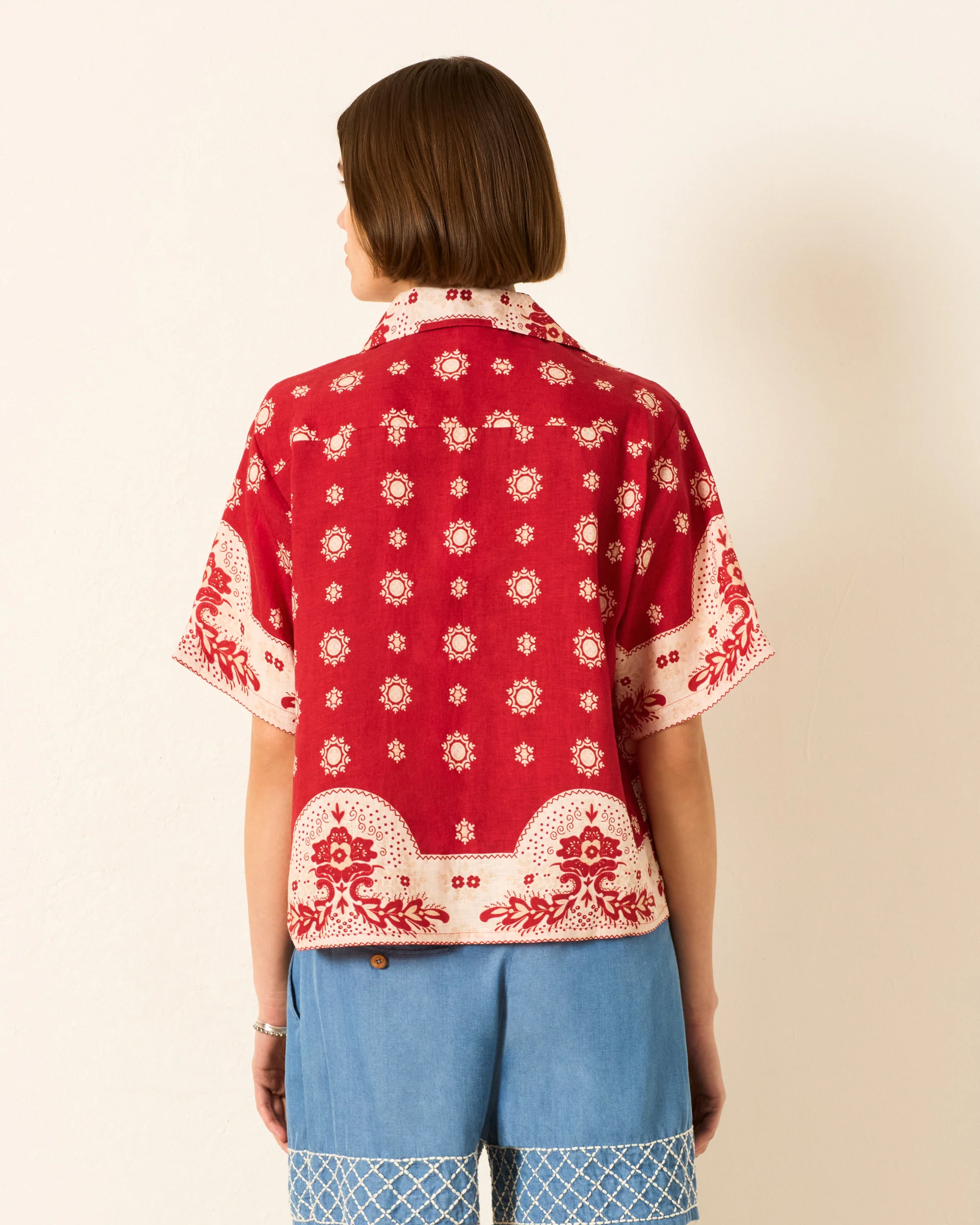 Stevie Lava Bandana Shirt - Image 4