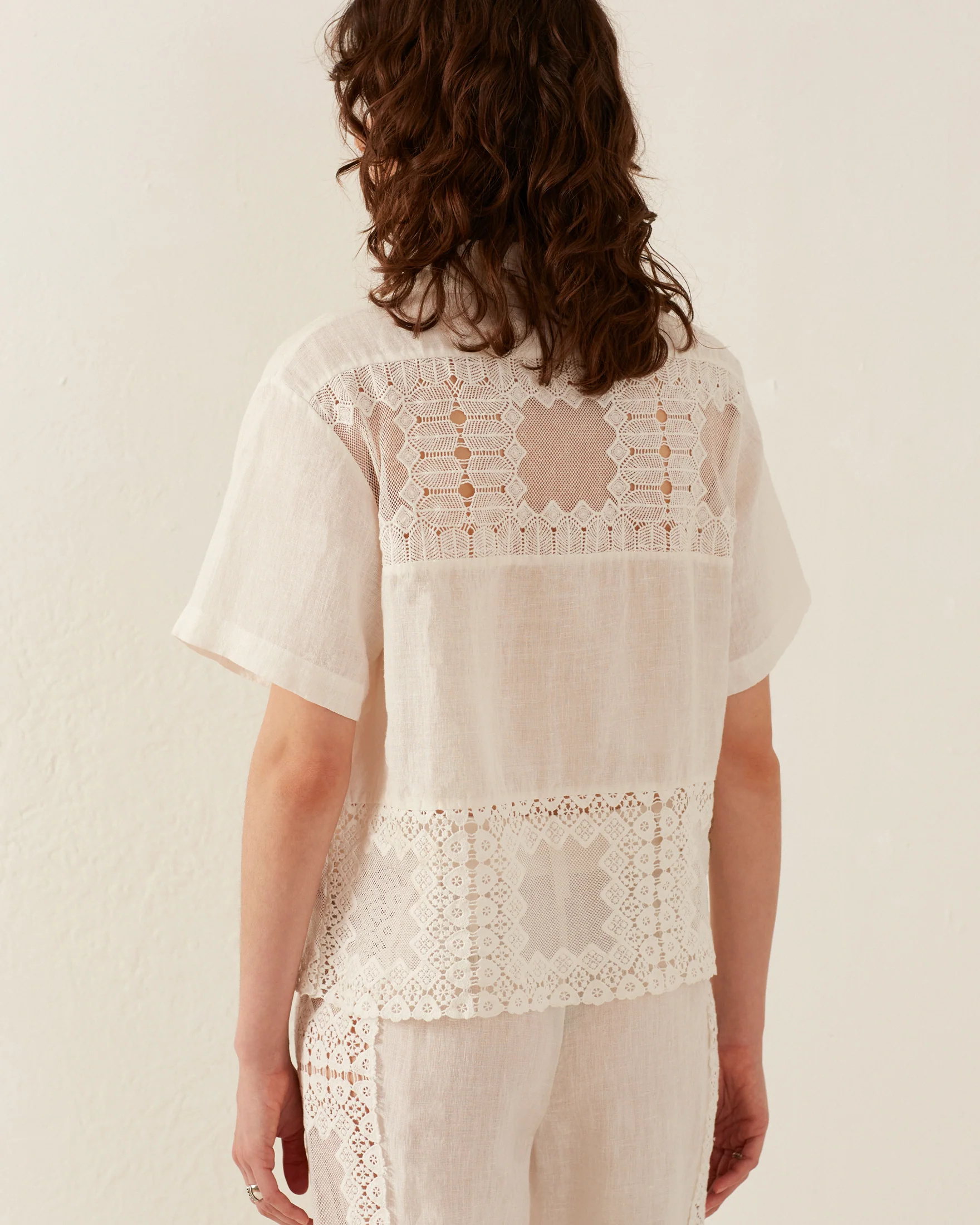 Stevie Picnic Eyelet Shirt - Image 3