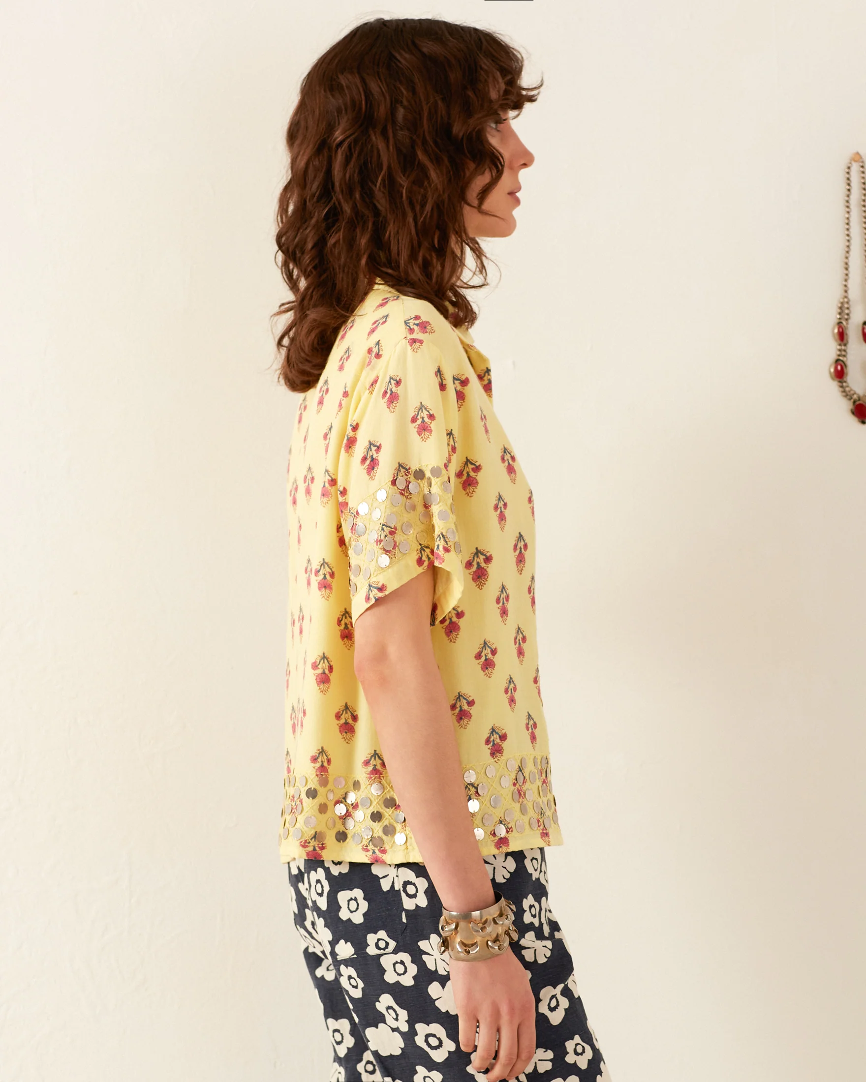 Stevie Primrose Coin Shirt - Image 5