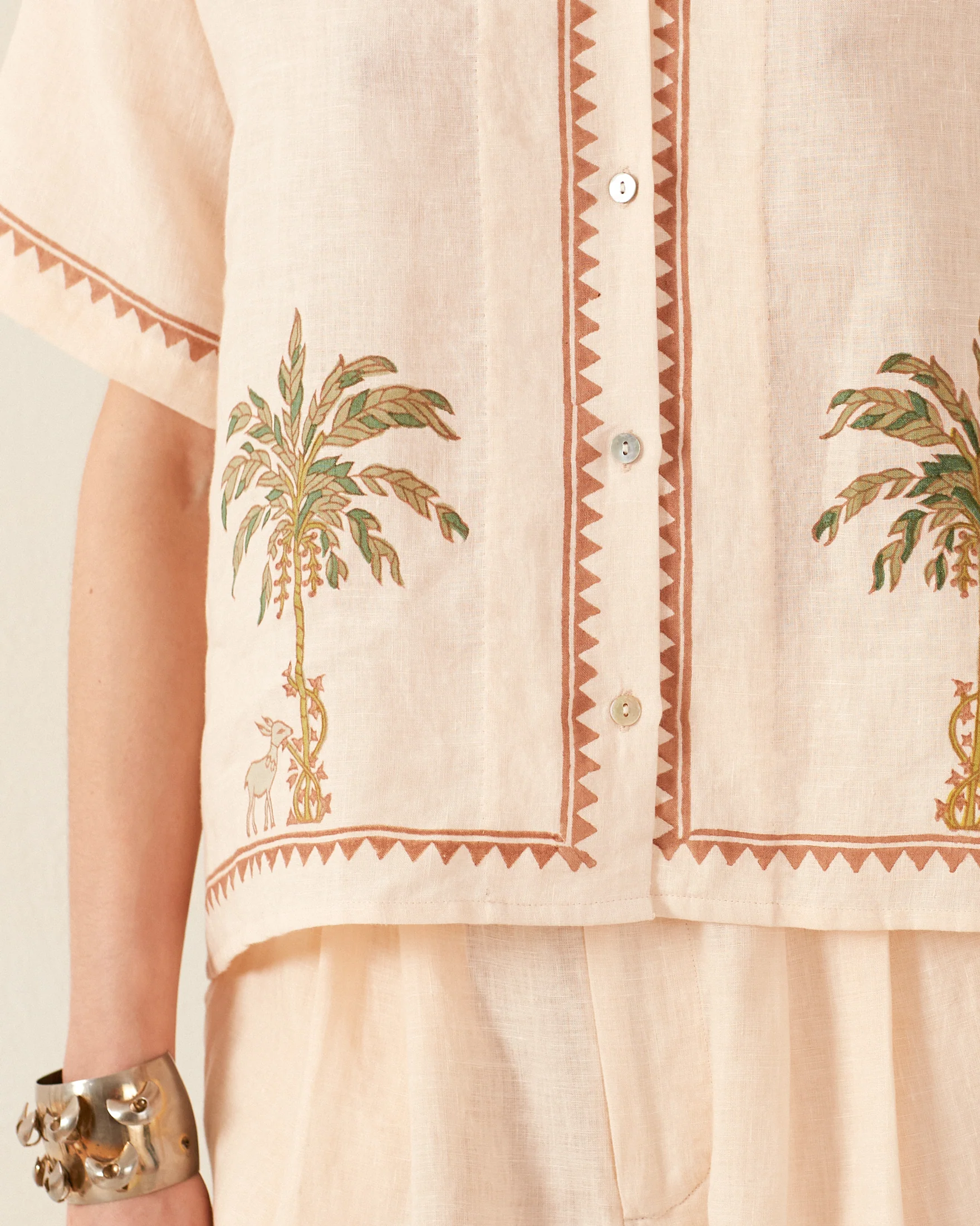 Stevie Sanded Palm Shirt - Image 3