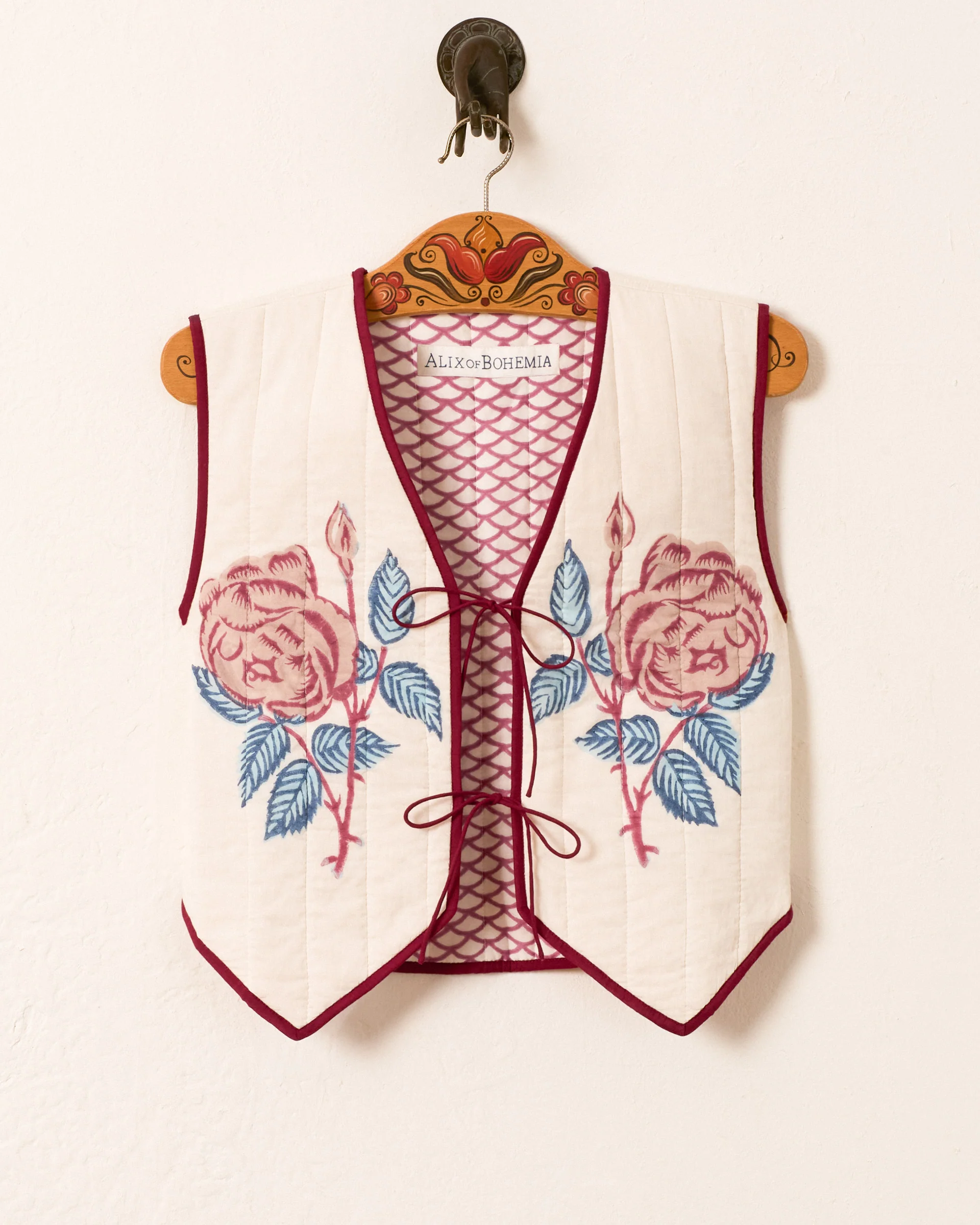 Tilda Faded Rose Vest - Image 5
