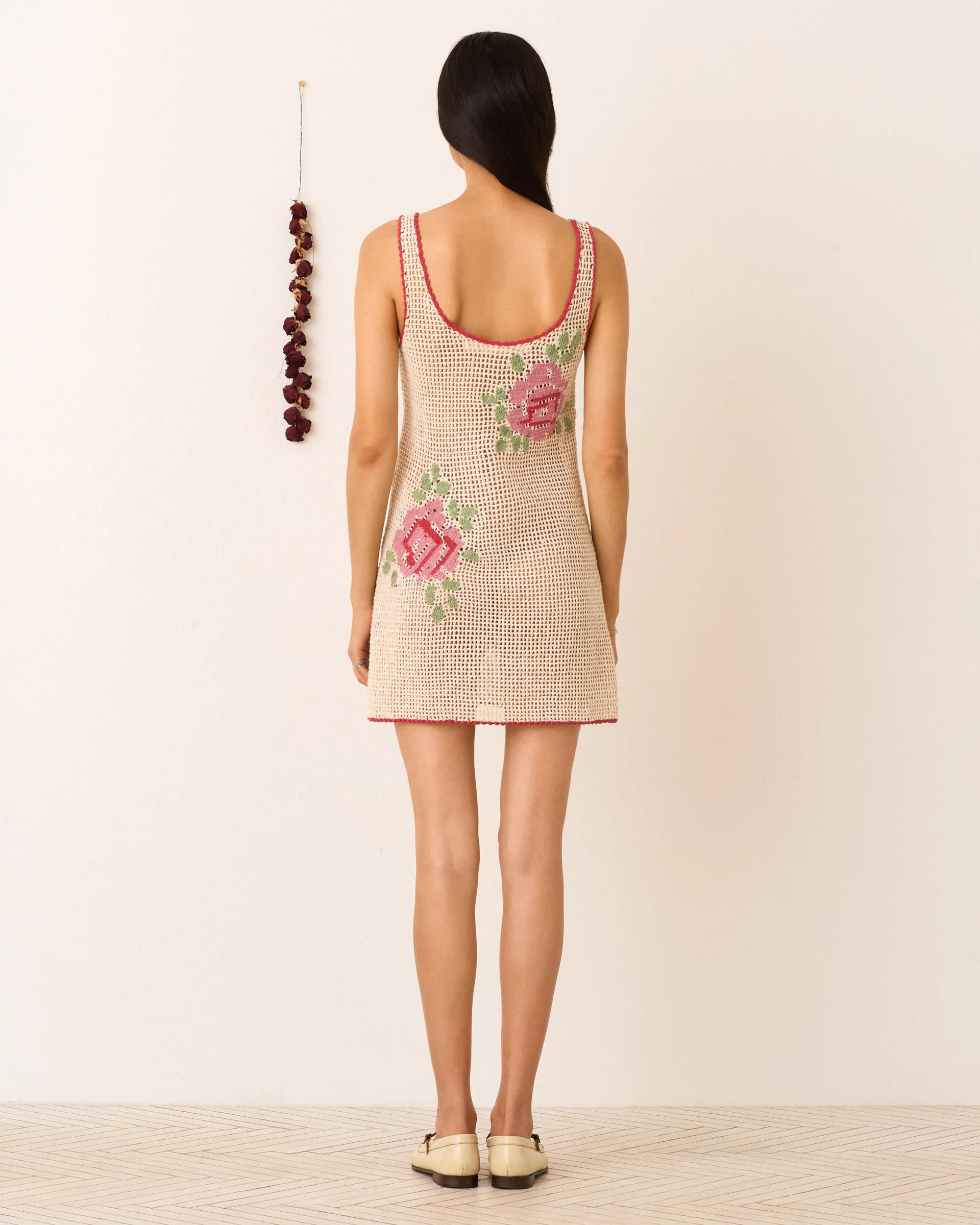 Tyler Rosa Crochet Dress - Image 4