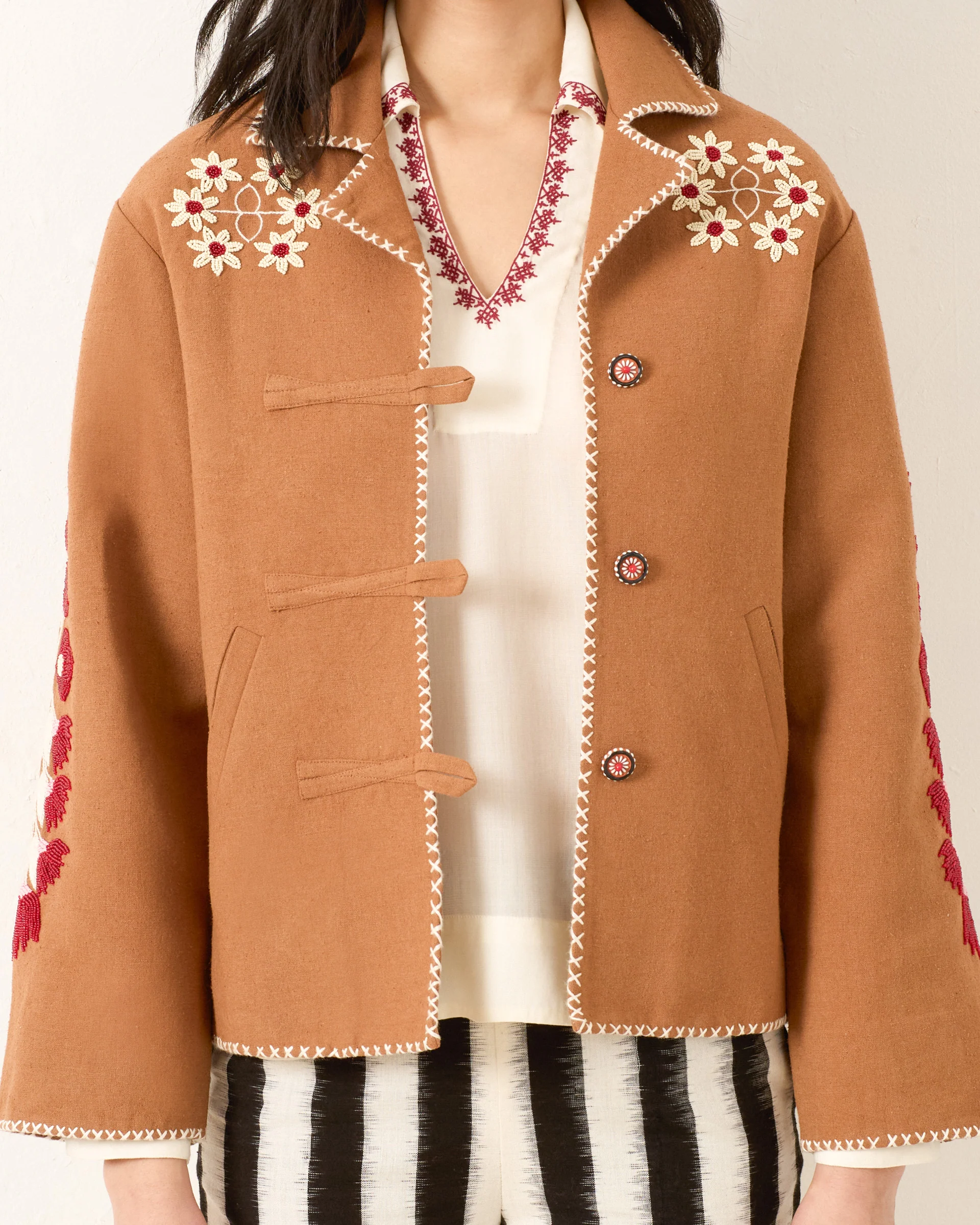 Western Cactus Bloom Jacket - Image 6