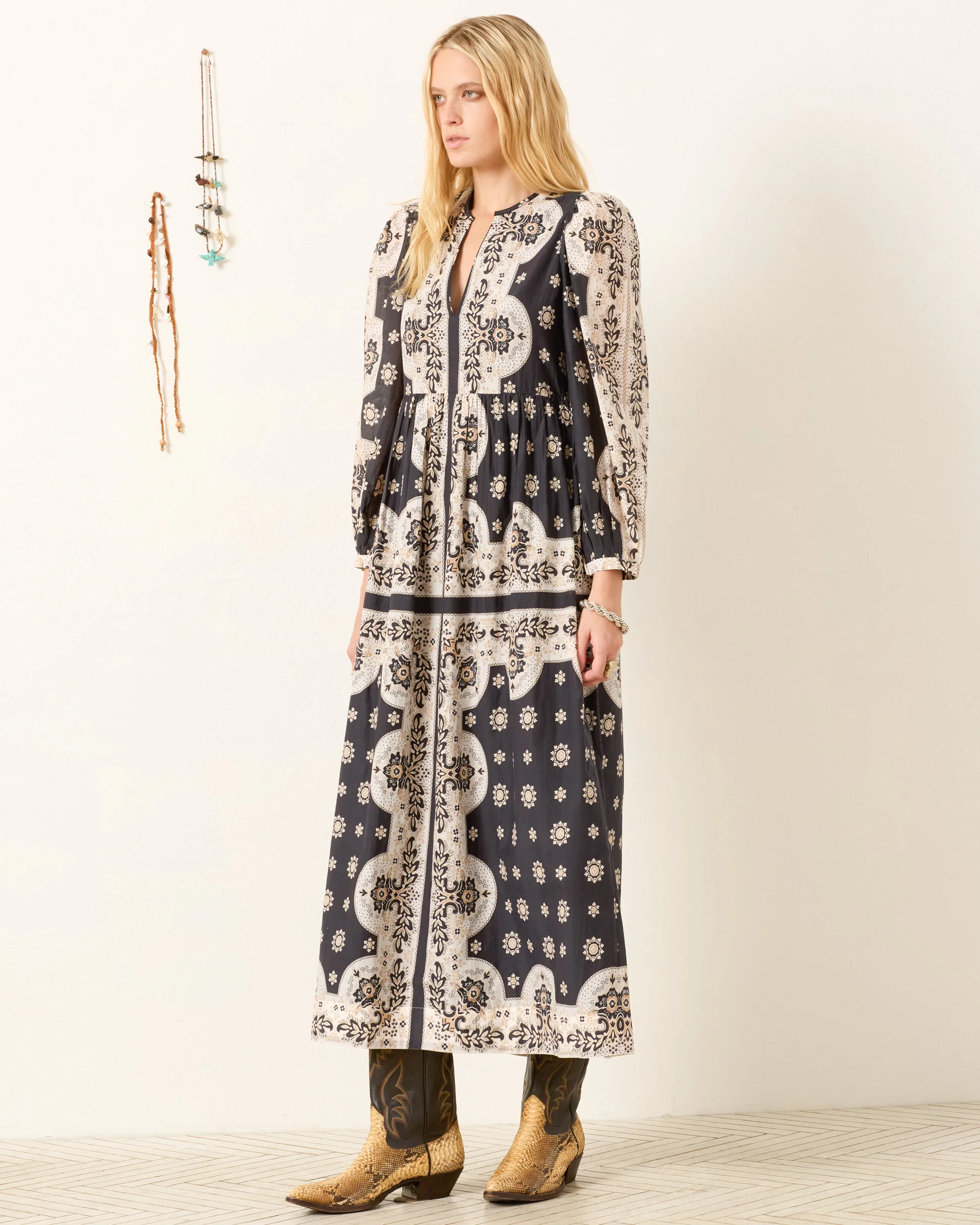 Winifred Bronco Bandana Dress - Image 3