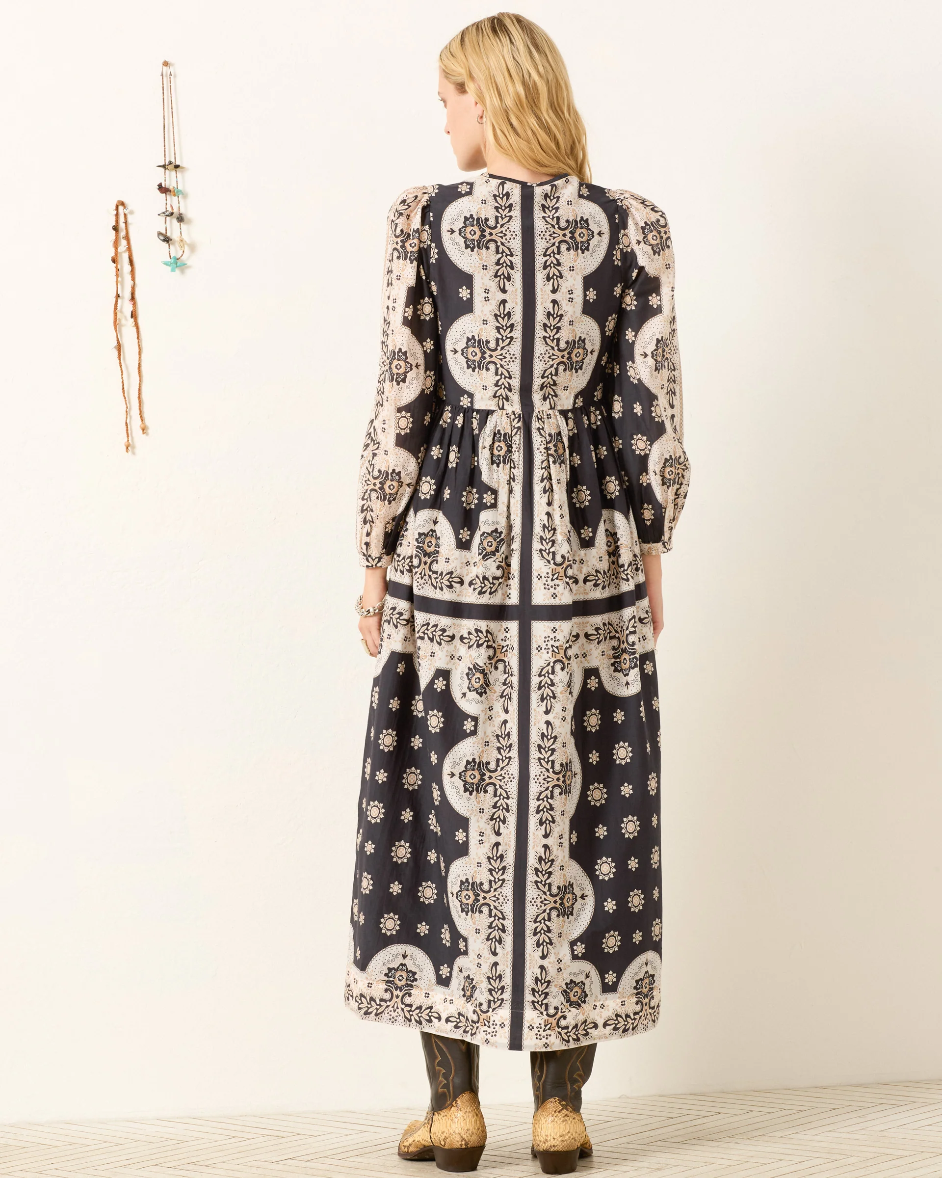Winifred Bronco Bandana Dress - Image 4
