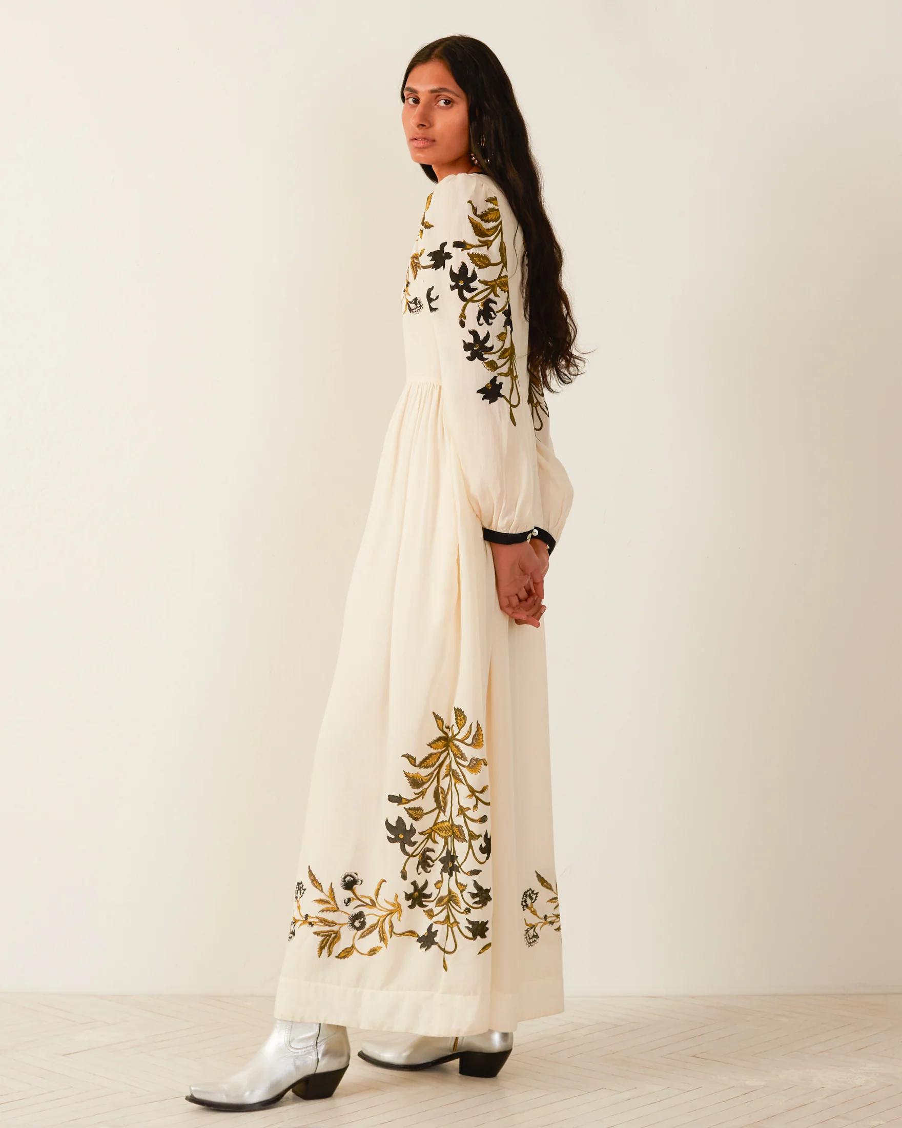 Winifred Olive Lily Valley Dress - Image 2