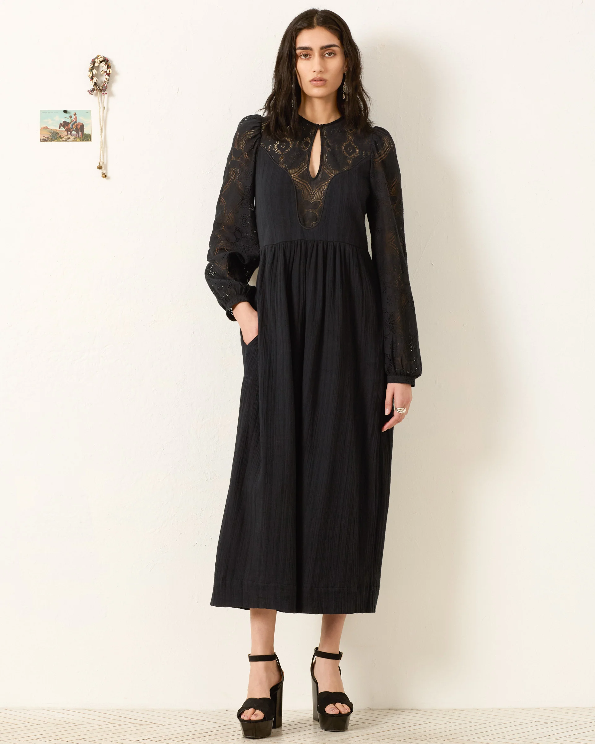 Winifred Shadow Lace Dress