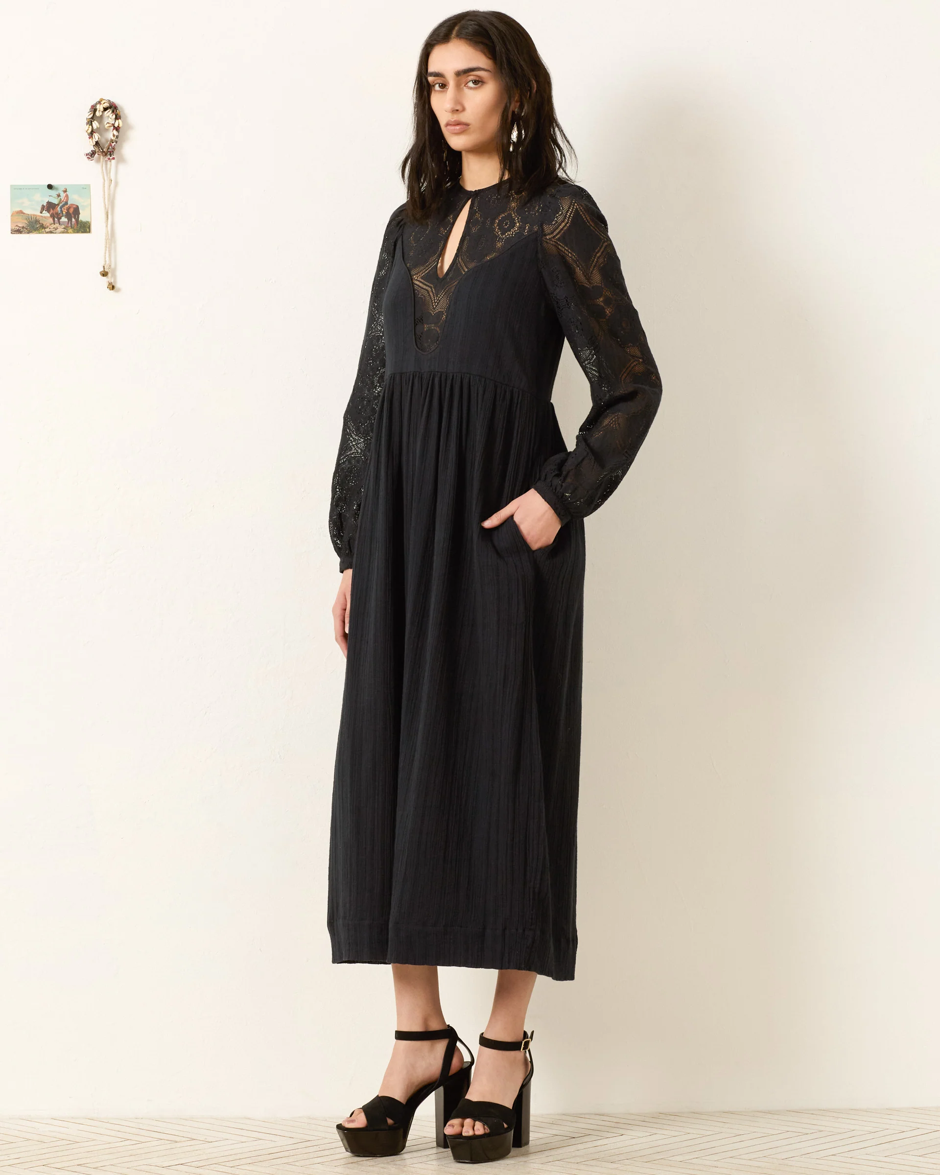 Winifred Shadow Lace Dress - Image 2