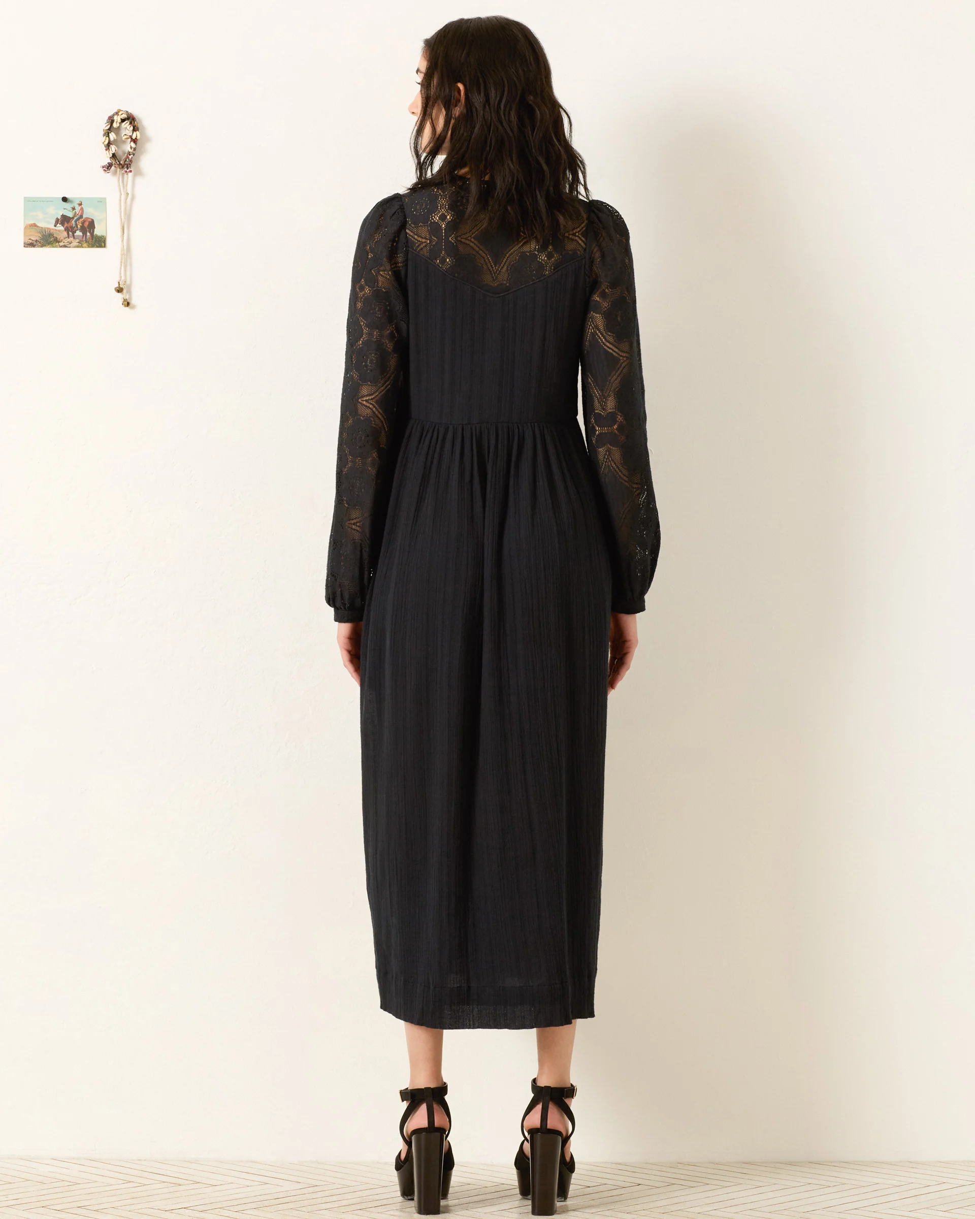 Winifred Shadow Lace Dress - Image 3