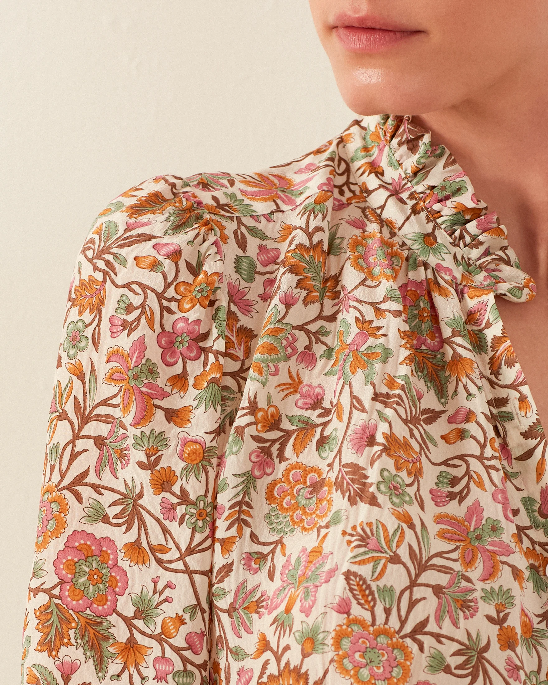 Winn Garden Party Silk Shirt - Image 5