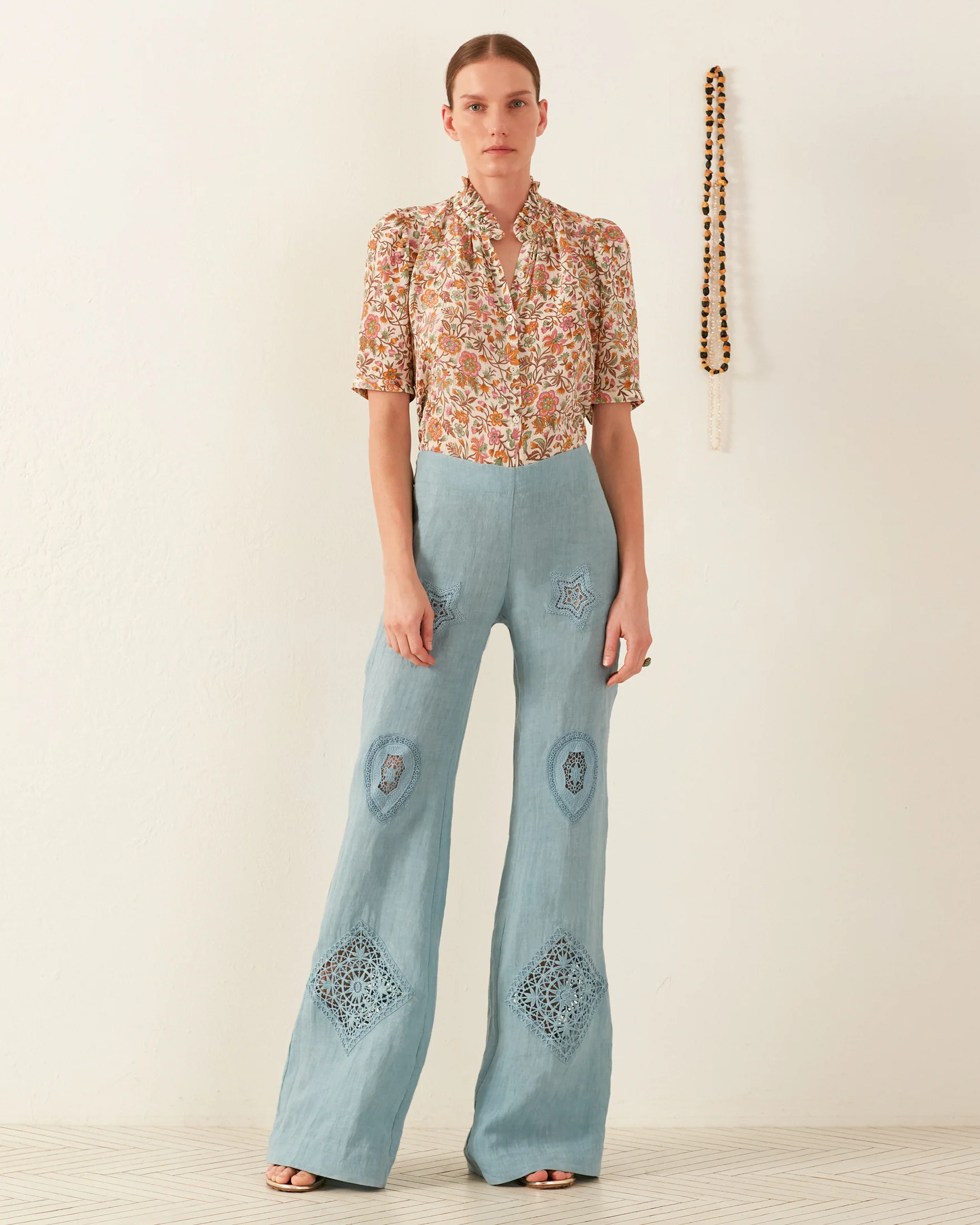 Winn Garden Party Silk Shirt - Image 6