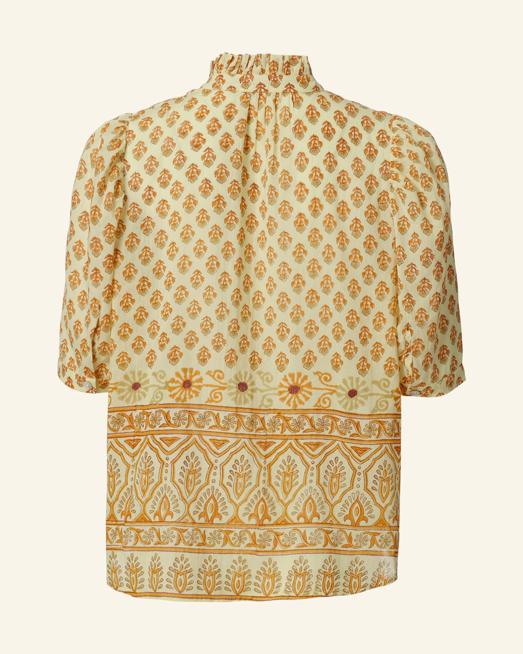 Winnie Saffron Bhutti Shirt - Image 5